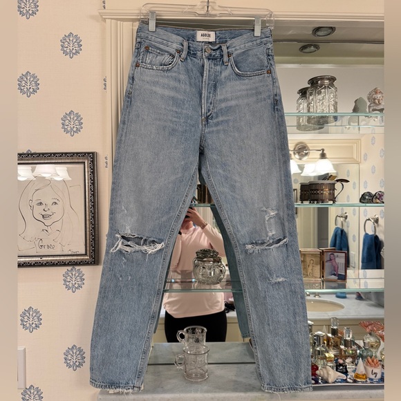 AGOLDE Jamie High Rise Classic in Shakedown - Picture 2 of 7